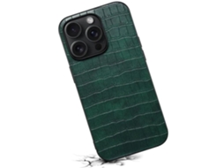 Capa Textura Crocodilo para VEANXIN Verde