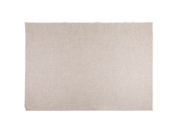 Tapetes de Área Retangular Faro Creme 170 X 120 Cm Poliéster VIDAXL
