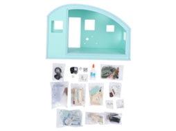 Kit Móveis Miniaturas de Madeira com Música para Bonecas