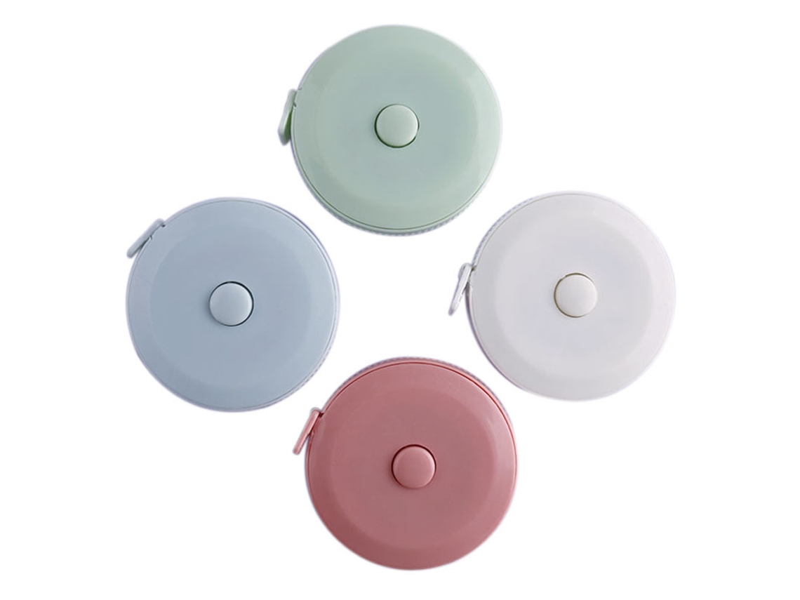 Conjunto De 4 Fitas Métricas Retráteis Para Medições Corporais E Perda Peso
