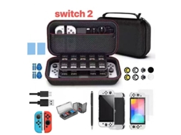 Adequado Bolsa De Armazenamento Para Switch2 Bolsa De Mão Portátil Com Capa Rígida E Acessórios Para Ferramentas De Proteção Do Controlador Cuich