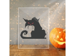 Laxiscreed Lanterna Halloween Abóbora Cavaleiro Para Interiores E Exteriores