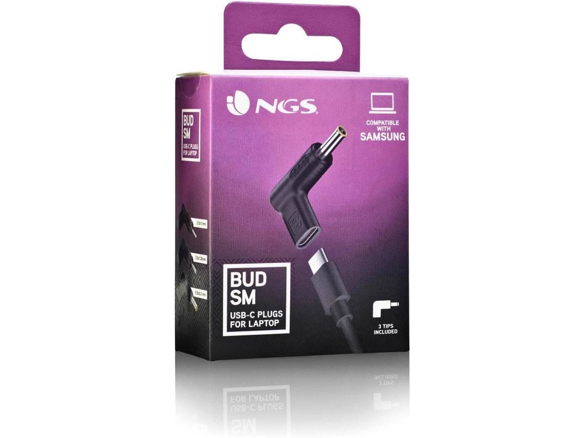 Pack de 3 Conectores NGS Bud SM Usb-C para portáteis SAMSUNG 