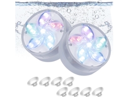 Spguard Lâmpada de Mergulho Led Lâmpada Subaquática Lâmpada de Banheira Impermeável Adequada para Aquários e Piscinas 2 Pacotes