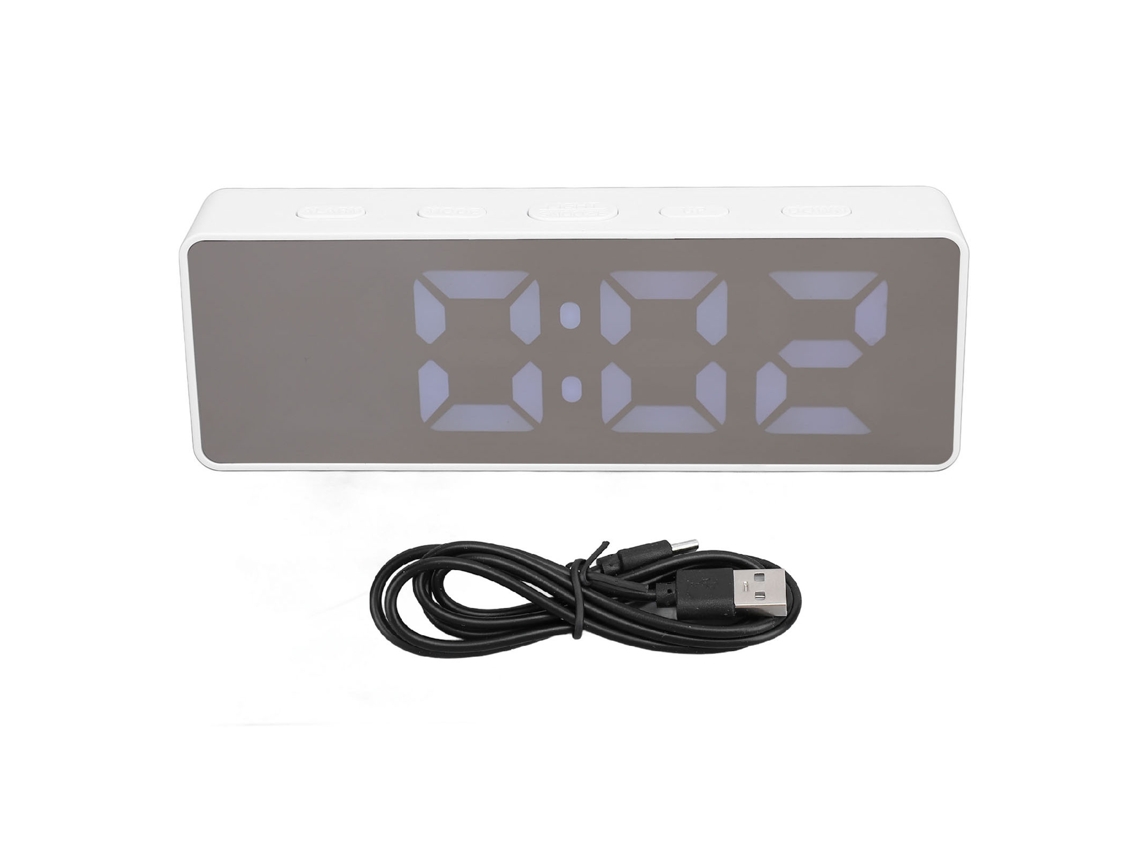 Relógio Digital LAXISCREED Led Data Temperatura Alarme
