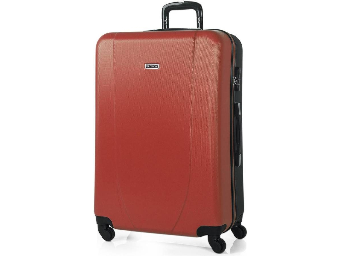 Mala de Viagem Grande ITACA Texturizado Laranja (50x75x29cm - 100 L)