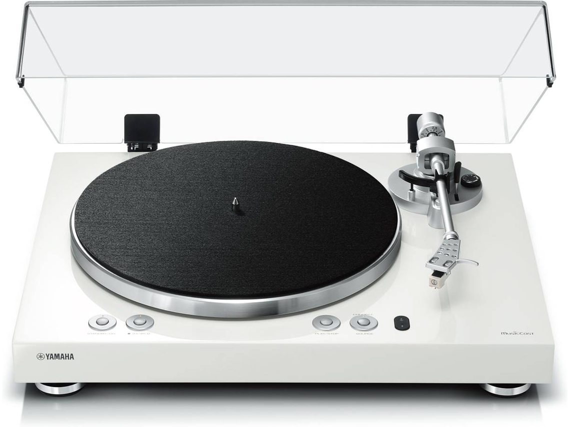 Gira-Discos YAMAHA MusicCast Vinyl 500  (Manual - Velocidade: 33 1/3 - 45 - Branco)