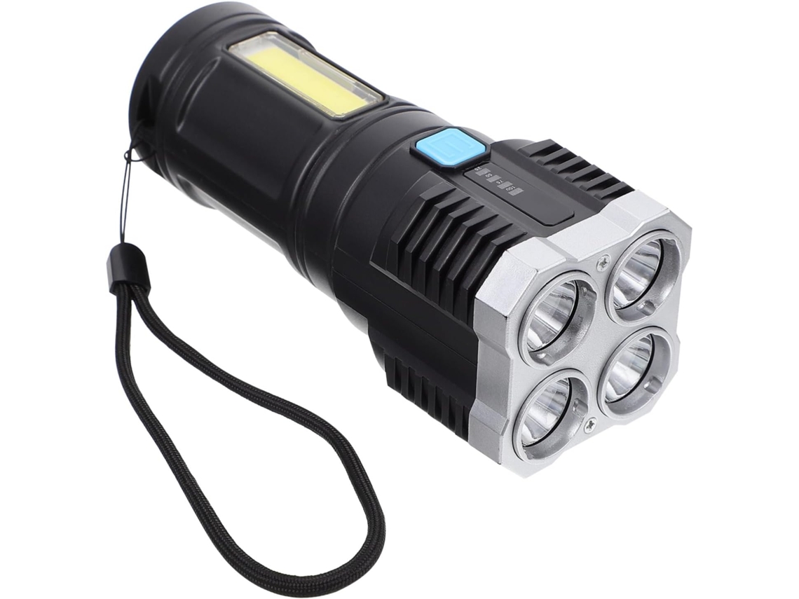 Lâmpada Led Multifuncional Portátil E À Prova D'água, Recarregável Via Usb, Ideal Para Camping.