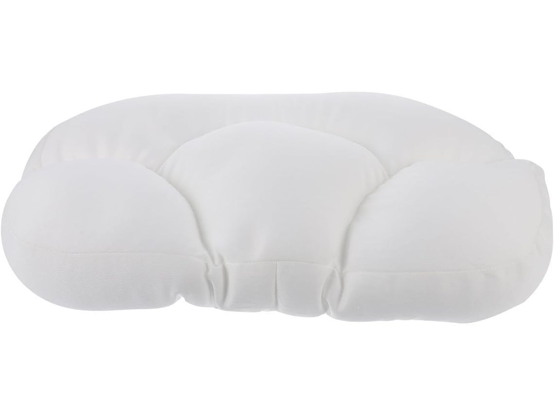 Travesseiro Multifuncional Branco para Dormir, com Suporte Pescoço e Lombar, Leve Confortável, Ideal CHABERLU