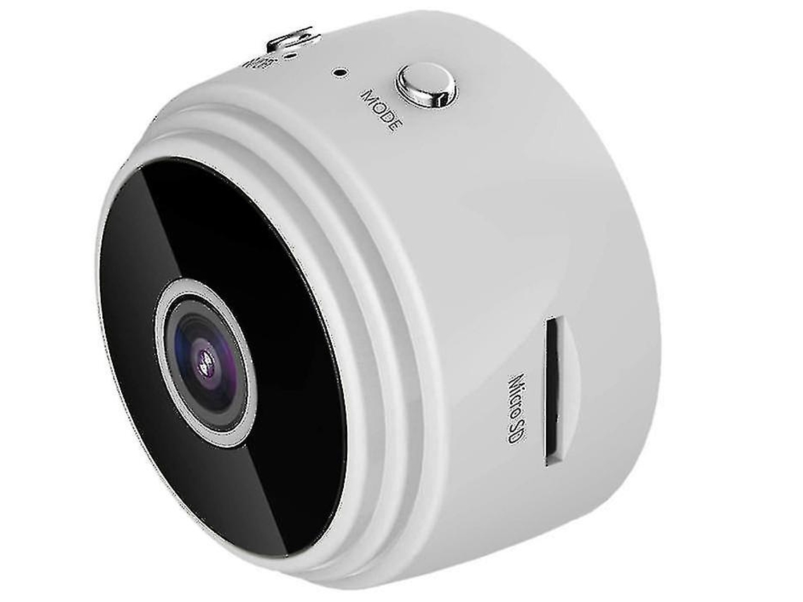 Minicâmera esportiva Bestvite com WiFi 1080p e sensor de visão noturna (branca)
