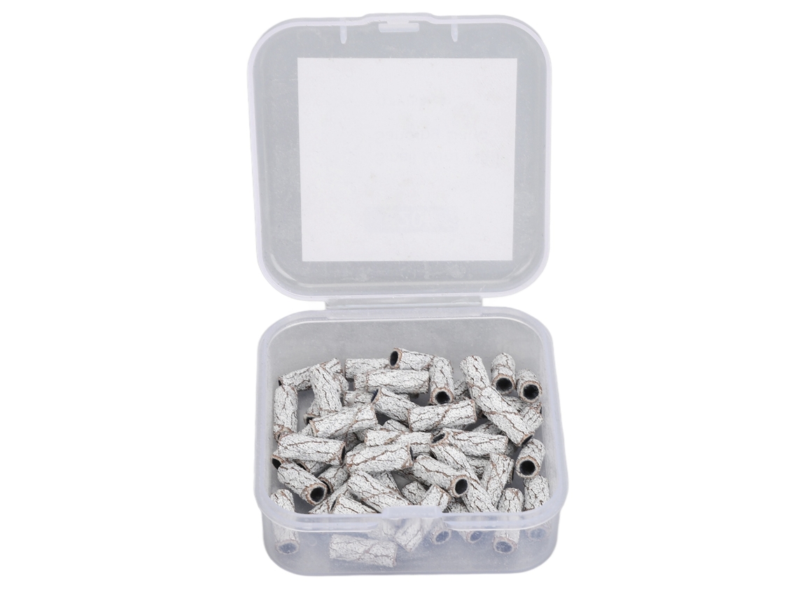 50pcs Bandas De Lixa Para Máquina De Unhas 3mm 120 Remoção De Calos Manicure Pedicure Profissional