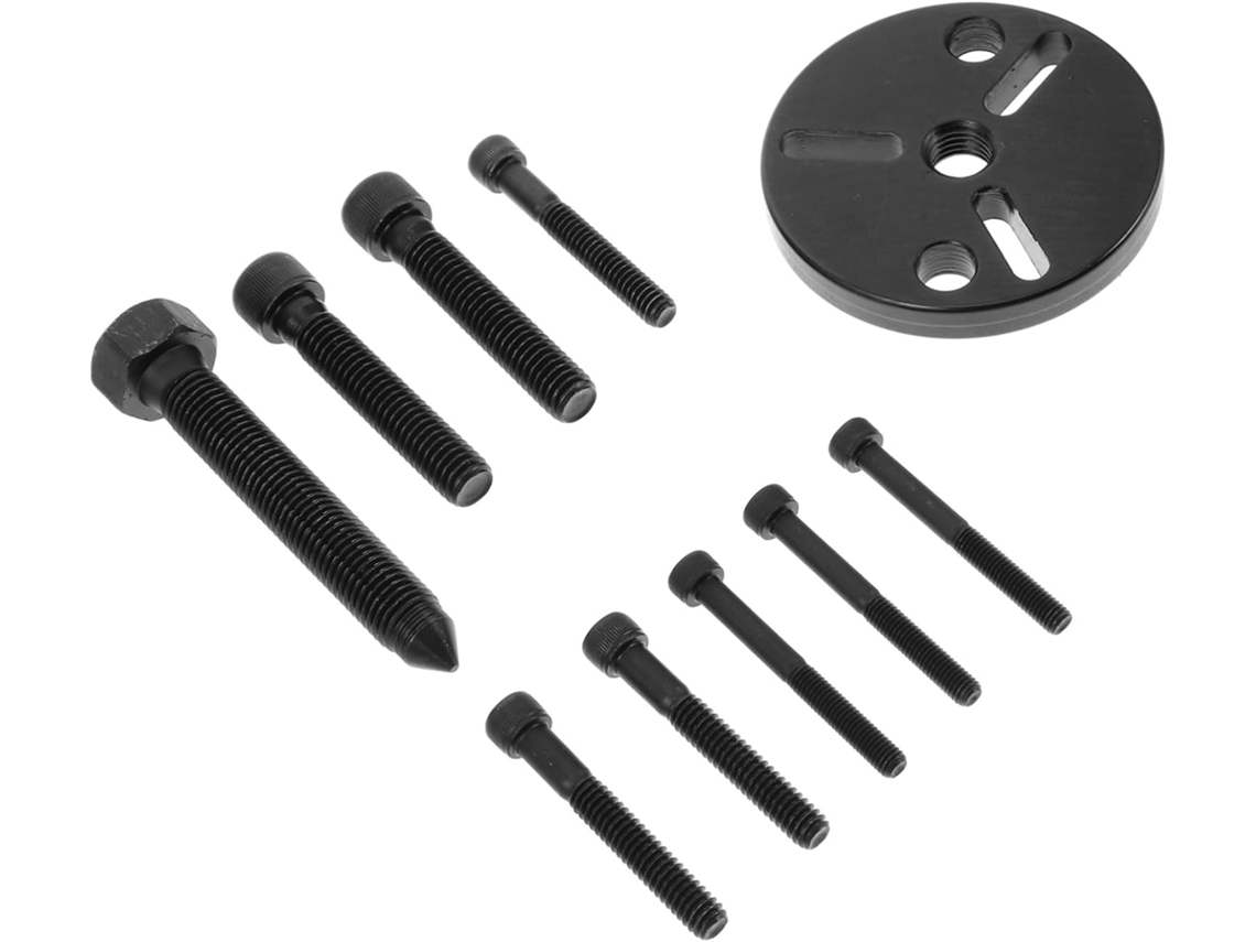 Kit Extrator de Canhoneira de Compressor de Carro na Liga Preta