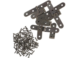 Dobradiças De Ferro Antigas Para Portas Armários E Caixas Presentes.