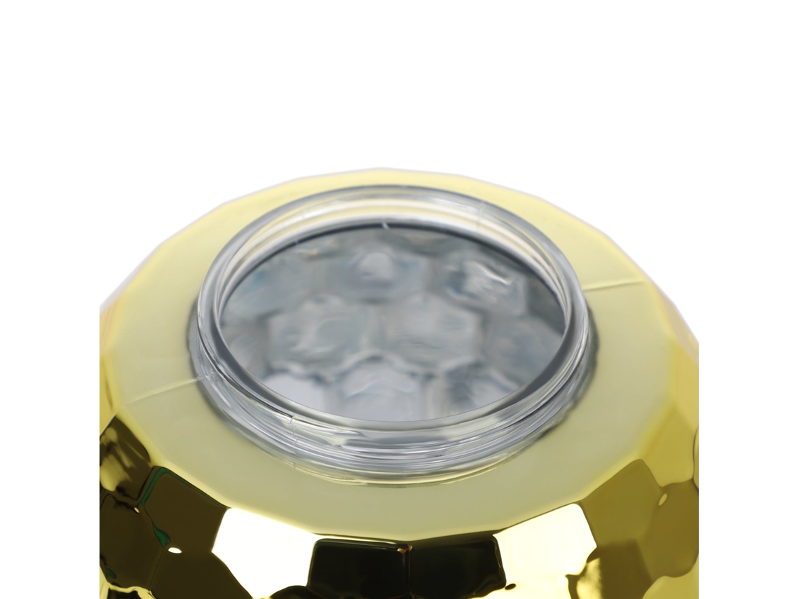 Copo de Palito LAXISCREED Glitter Ball Ouro 580ml