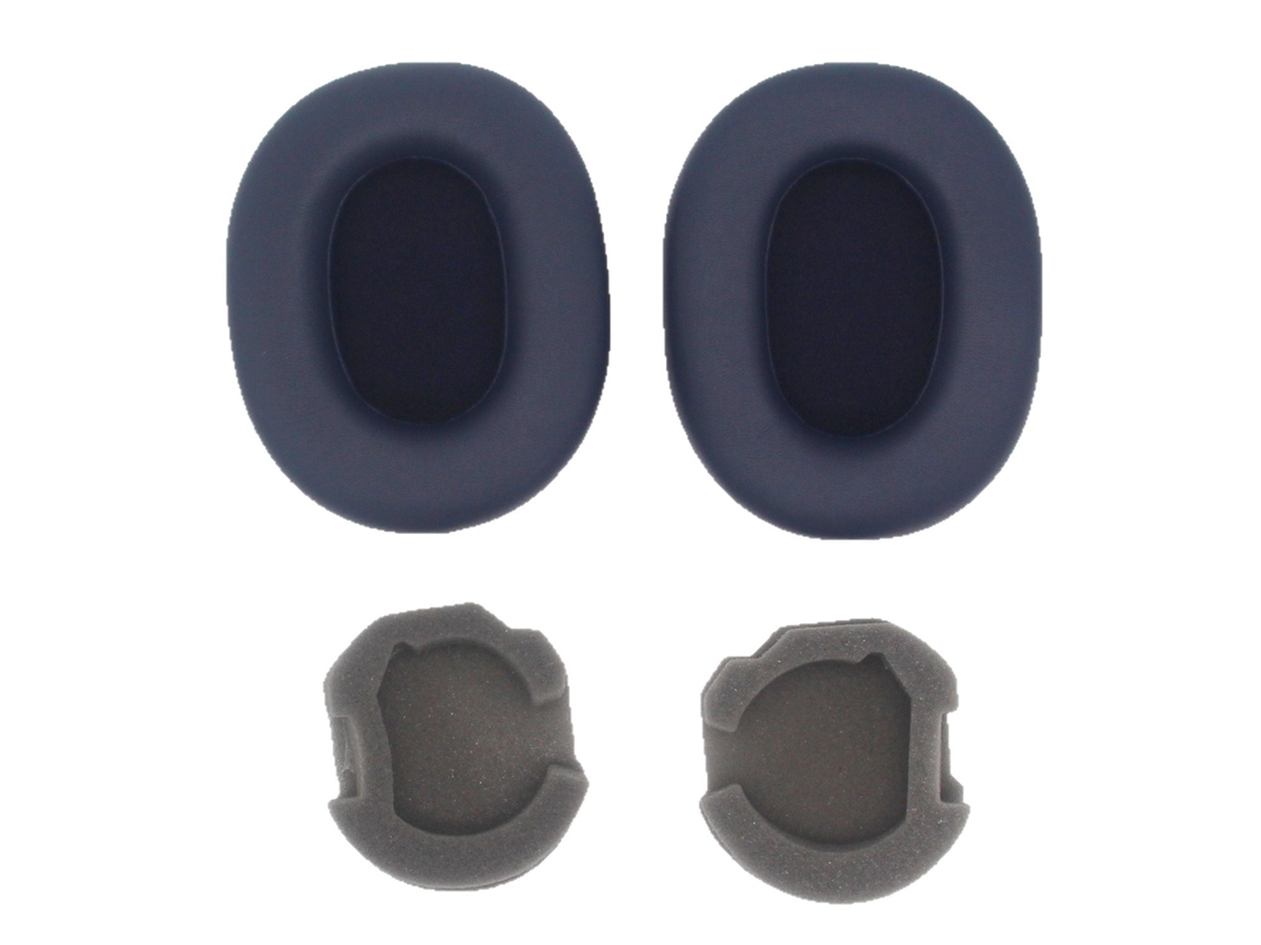 Almofadas Auriculares Premium Azul Marinho Para Sony Wh 1000xm5 Pacote Com 2 Brilvibera