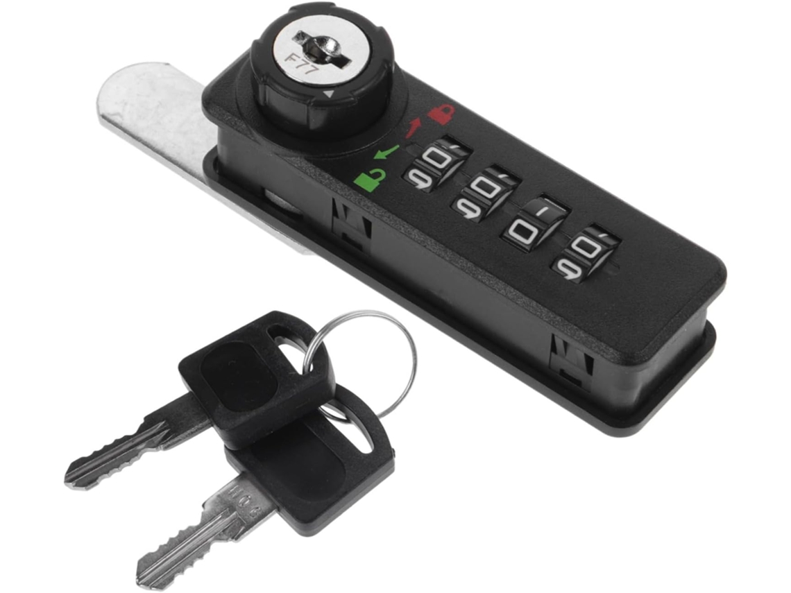Cadeado De Combinação Com Design Elegante, Fácil Instalar, Para