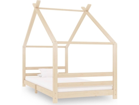 Cama Infantil  Castanho (206x98x155cm - Madeira)