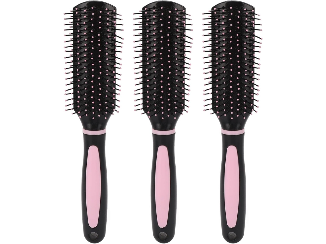 Escova De Cabelo Para Massagem No Couro Cabeludo, Pente Desembaraçante Antiestático Com Cabo Ergonômico Para Homens E