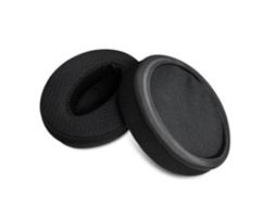 Almofada Para Headset Sennheiser Hd 4.20s - Espuma Macia / Tecido De Malha - Preto