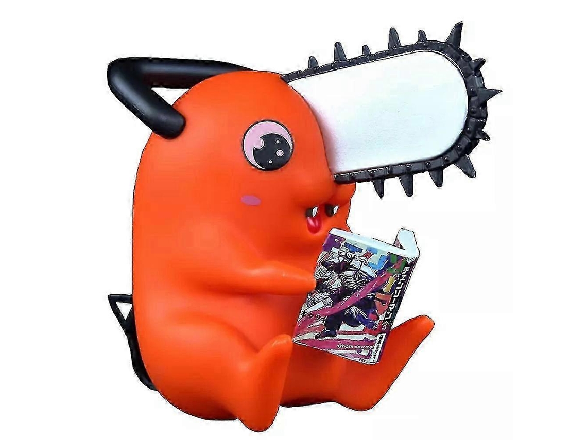 Figura Chainsaw Man, Estátua 3d 4.5 Polegadas, Decoração De Mesa