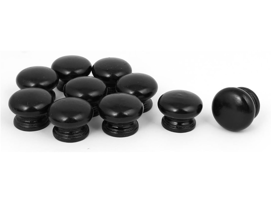 Conjunto de 10 Madeira para Gavetas Furo Único CHABERLU