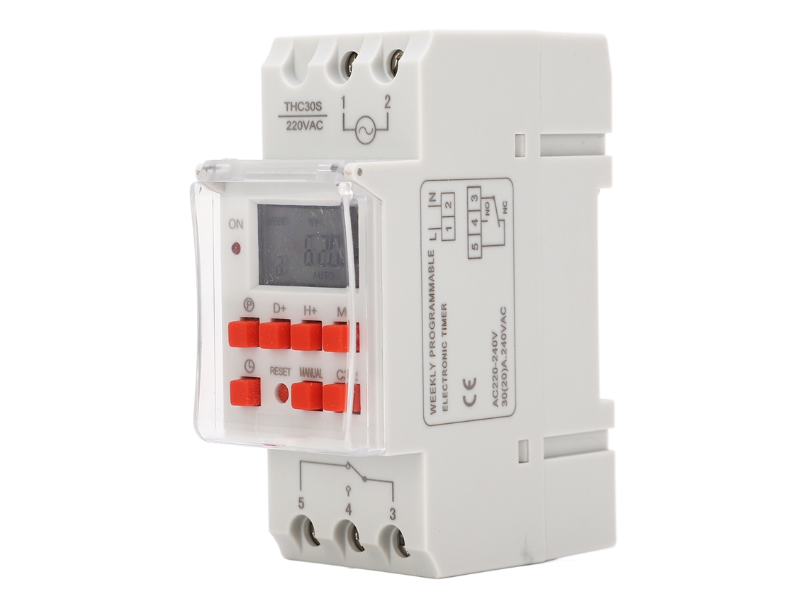 Interruptor Digital Programável Timer 220-240v