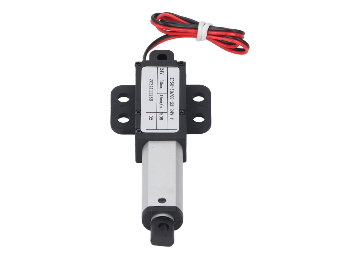 Atuador Linear Elétrico Mini 24v 30mm 50n Ipx4