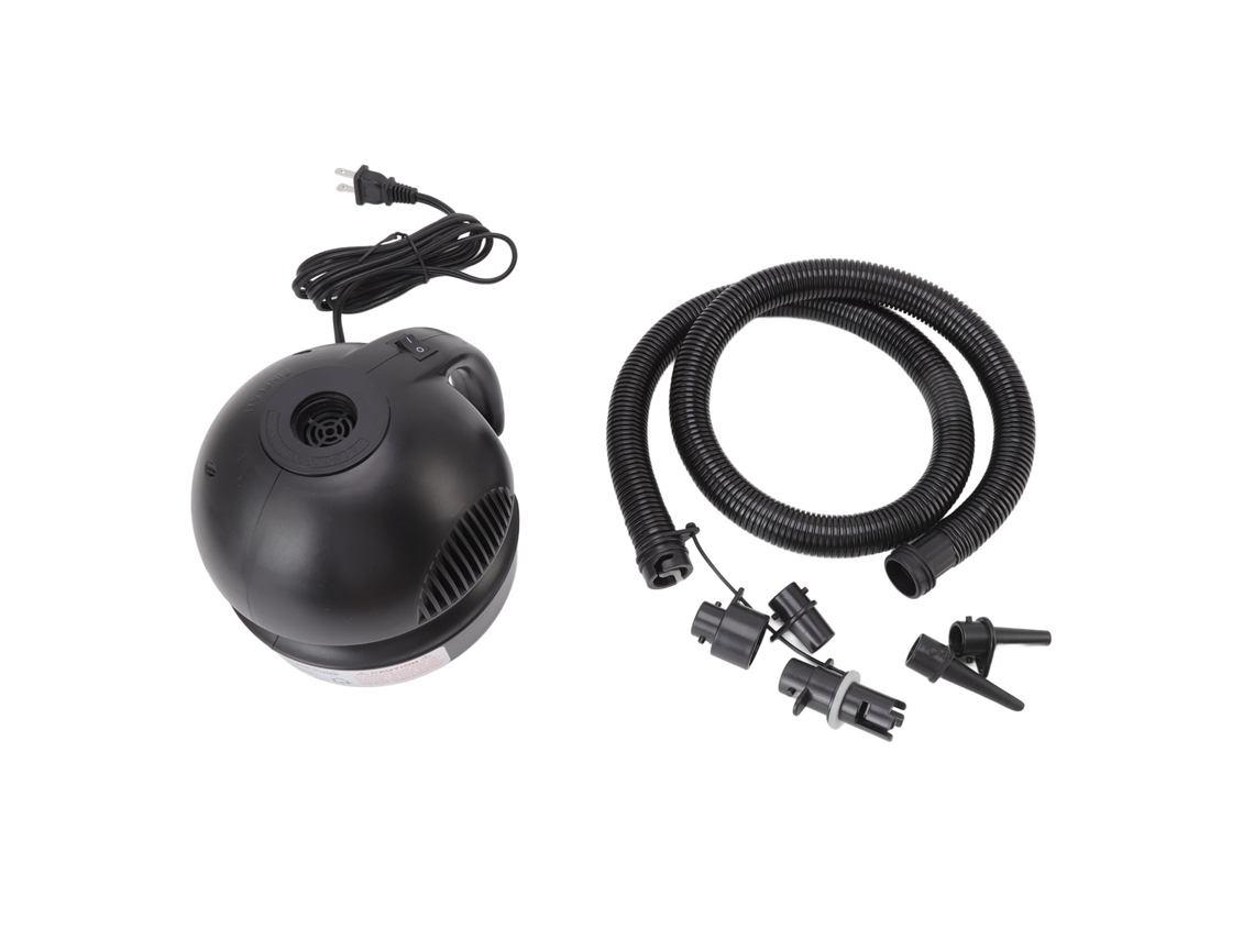 Bomba de Ar Elétrica 400w com Amortecedores para Barco e Cama Inflável Primerox