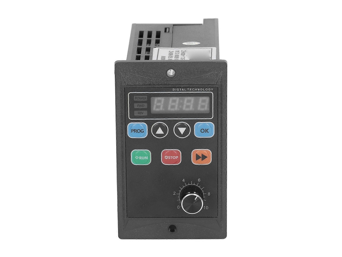 Variable Frequency Drive Controller Vector Control Inverter 60w 1ph 176‑264v Input 3ph 0‑ Output For Mini Motor