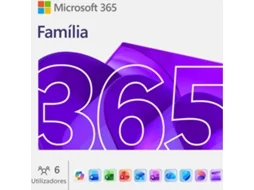 Software MICROSOFT 365 Familiar (6 Pessoas - PC, Mac, Tablet e Smartphone - 12 Meses - Formato Digital)