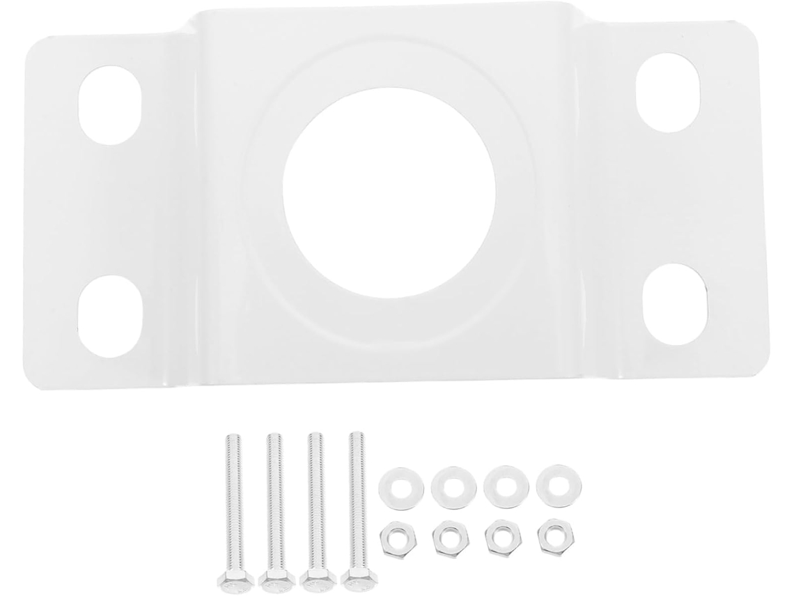 Suporte Reforçado para Postes de Iluminação Solar, Kit de Braço para Instalação Externa com Placa de Montagem. SFUSHOS