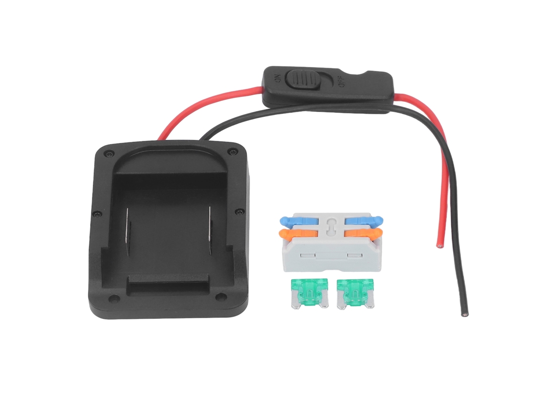 Adaptador De Bateria 18v Para Baterias De Lítio Bl1415 Bl1430 Bl1430b Com Fuso Terminal