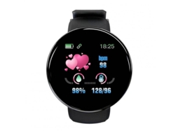 Smartwatch Ip65 À Prova D'Água Sports Fitness Compatível com Android Ios Preto
