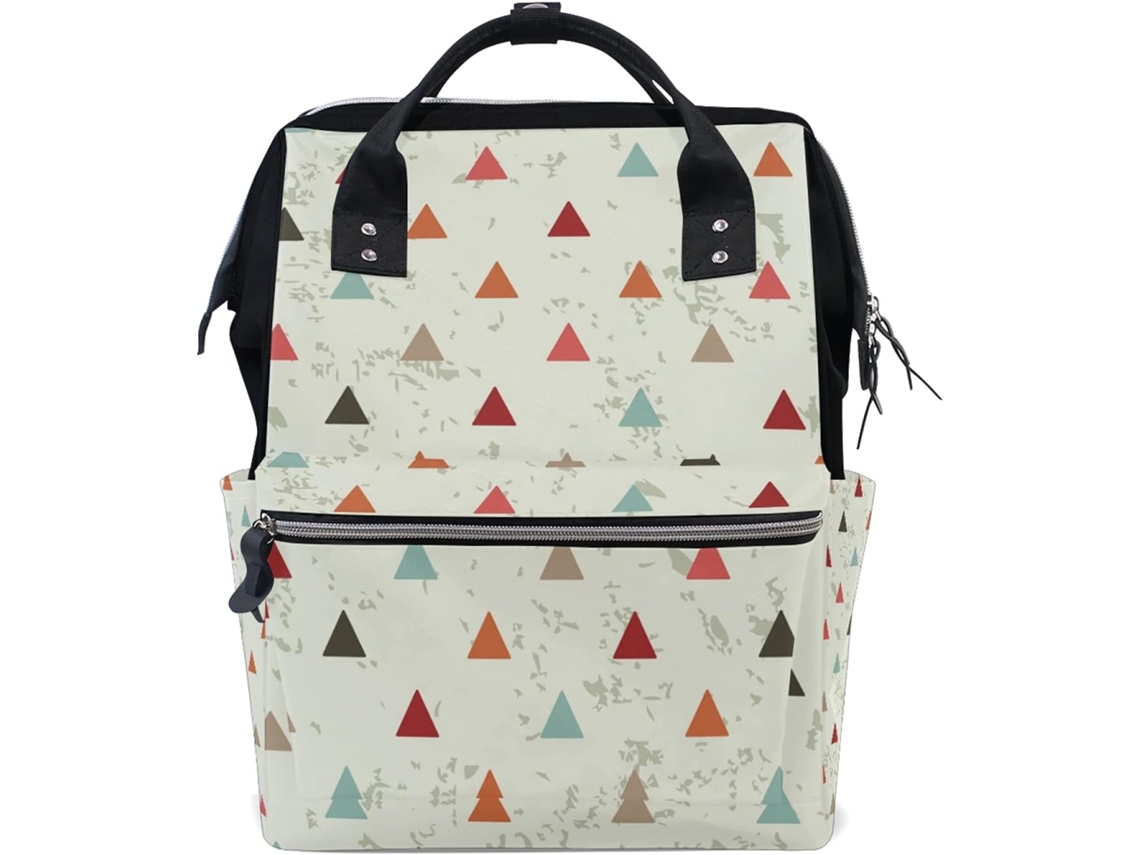 Sacolas De Compras Reutilizáveis Art Triangle Eetro, Resistentes E Leves, Ideais Mulheres E Meninas.