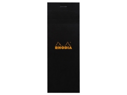 82009c Caderno e Bloco 80 Folhas Preto Rhodia