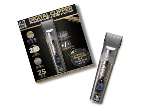 Mower 2 em 1 Cabelo Digital e Barba JEAN LOUIS DAVID