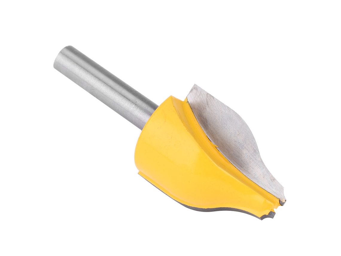 Broca Router Para Painéis Com Chanfro E Pérola 8mm