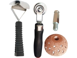 Kit De Reparo Pneus Para Carros E Motos Com 42 Pontas Lixa,recipiente,rolo Isolamento Acústico...