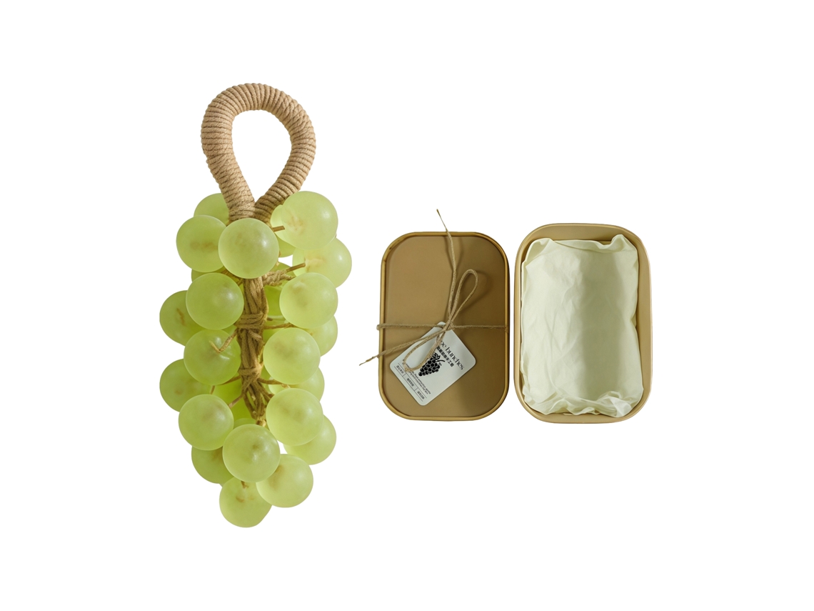 Sabonete Transparente Uva Green Tea de LAXISCREED para Pele Suave e Revigorada