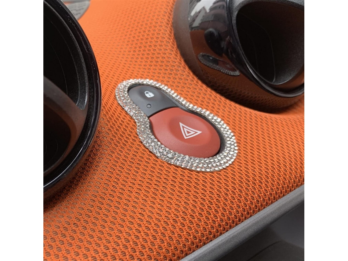 Adesivos Decorativos Internos Com Luzes Indicadoras De Direção Duplas E Design Diamante Modificado Para Mercedes Benz