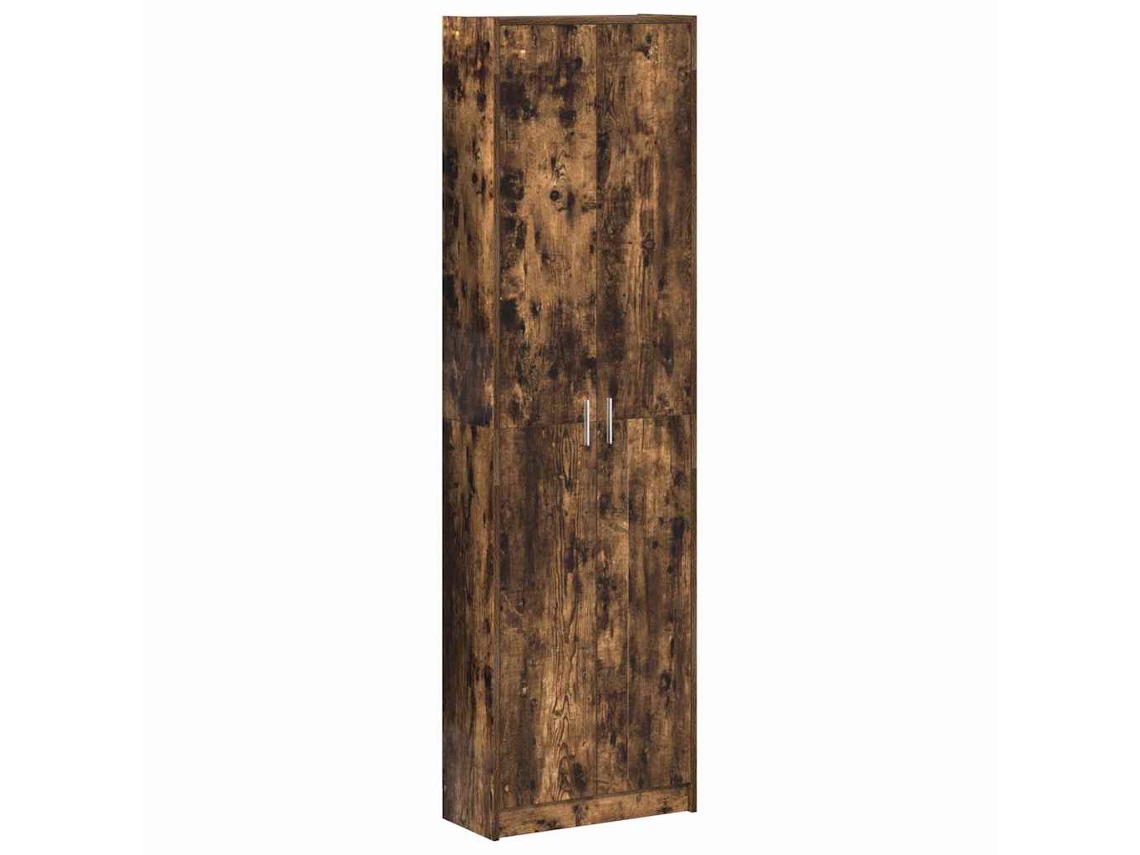 Economize roupas com Carvalho Prateleira Defumado de 55x25x189 cm MAISON EXCLUSIVE