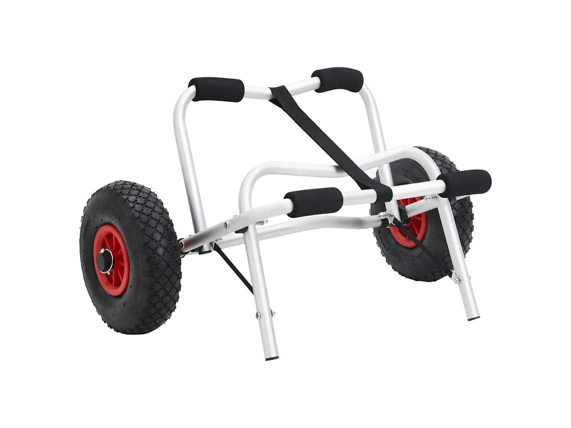 Vidaxl Carrinho De Caiaque Dobrável 45 Kg Alumínio