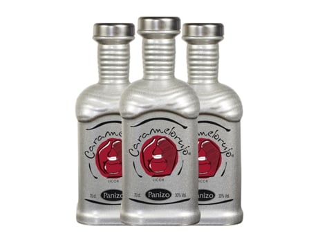 Aguardente Orujo PANIZO Caramel (0.7 L - 3 Unidades)
