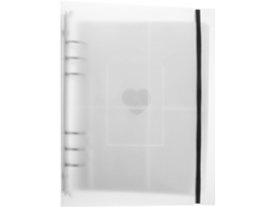Álbum de fotos Ciieeo com 200 camadas, 25 páginas transparentes individuais em PP para armazenamento e exibição de cartões.