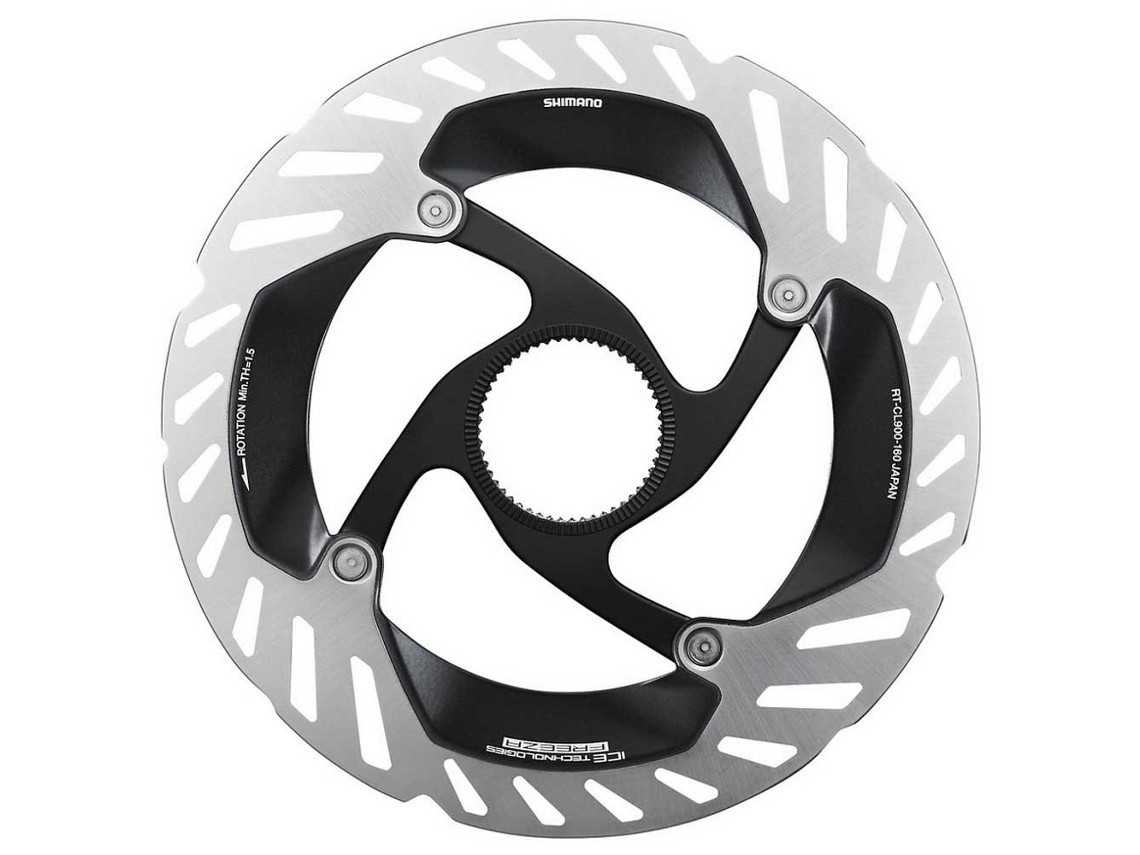 Disco Travão Rt-Cl900 Lock Interno Prateado 203 Mmshimano