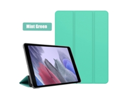 Capa Inteligente Para Samsung Galaxy Tab A7 Lite 2021 Sm T220 T225, Protetora Tablet 8.7 Sm T220 Sm T225, Verde Menta. Tuotuo