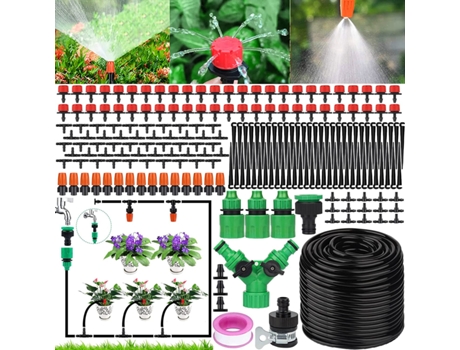 Kit de rega gota a gota automática 50 metros