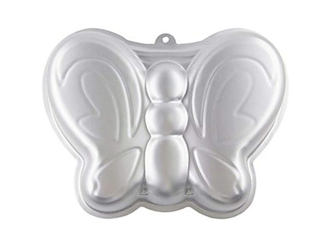 Forma De Bolo 3d De Alumínio Em Formato De Borboleta 10 Polegadas Para Aniversário E Confeitaria