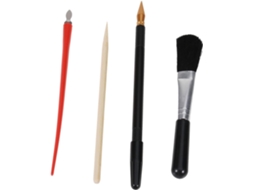 Kit De Pintura Raspada De 4 Peças, Ferramenta De Plástico