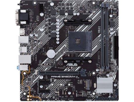 Motherboard ASUS Prime B450M-K II (Socket AM4 - AMD B450 - Micro ATX)